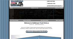 Desktop Screenshot of coldstreamtruckparts.ca